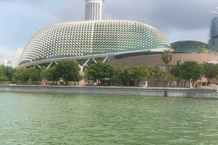 Esplanade - Theatres on the Bay seen across the Singapore River