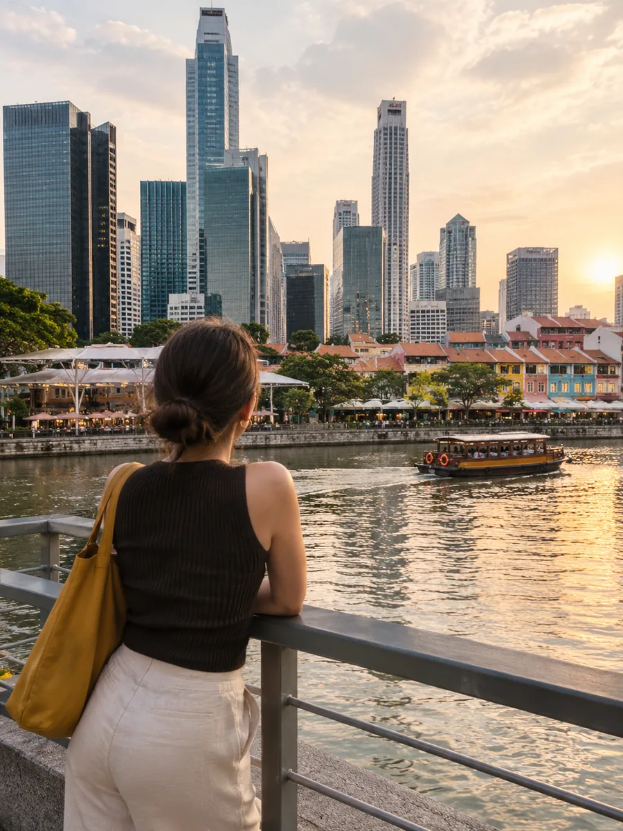 View at Singapore River